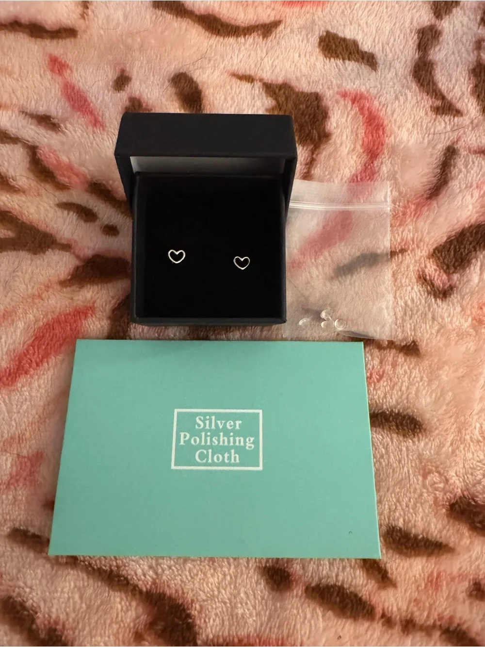 Classic Silver Heart Stud Earrings - Delicate Open Heart